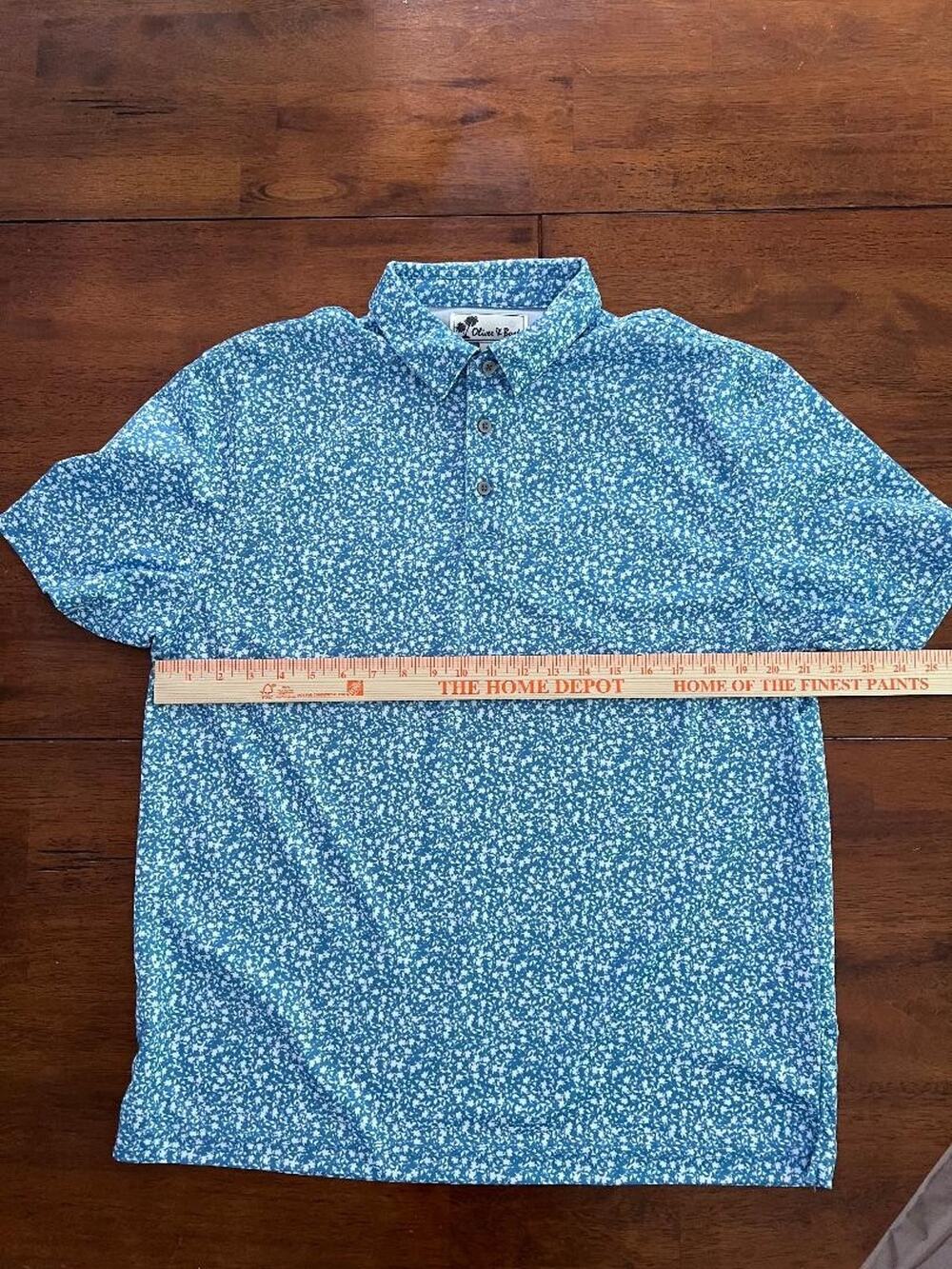 Mens Oliver & Burke Short Sleeve Polo Shirt, Size L